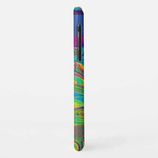 Beweging bewerkbare Psychedelic Case-Mate iPhone Case (Achterkant/links)