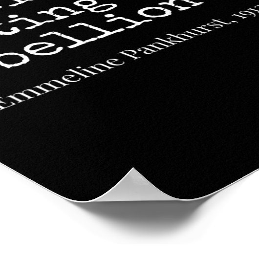 Beweging Ik moedig deze vergadering aan tot opstan Poster (Hoek)