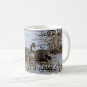 Beweging in koffie-Mok Koffiemok