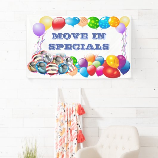 Beweging in speciale aangepaste Vinyl Banner 3' x  (Insitu)