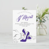 Beweging is uitdrijven | Nieuw adres Fun Paars Div Aankondiging (Staand voorkant)