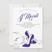 Beweging is uitdrijven | Nieuw adres Fun Paars Div Aankondiging (Voorkant)