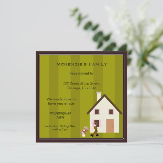 Beweging Kaart (Staand voorkant)