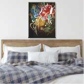 Beweging | Kandinsky | Canvas Afdruk (Insitu (Slaapkamer))