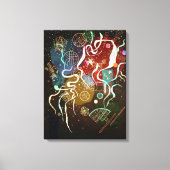 Beweging | Kandinsky | Canvas Afdruk (Voorkant)