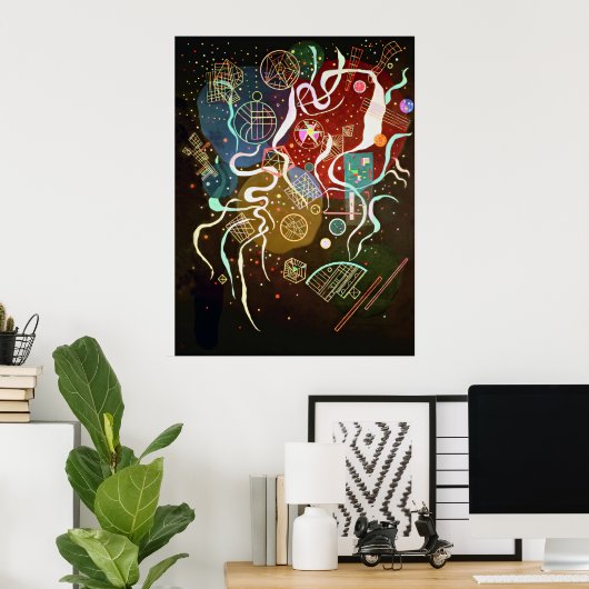 Beweging | Kandinsky | Poster (Thuiskantoor)