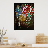 Beweging | Kandinsky | Poster (Keuken)