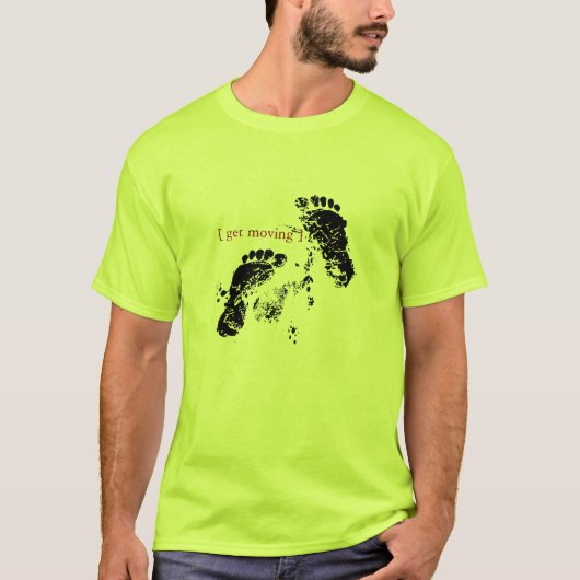 Beweging maken t-shirt (Voorkant)