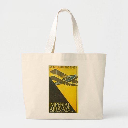 Beweging met de tijden grote tote bag (Voorkant)