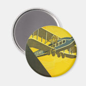 Beweging met de tijden magneet (Voorkant / Achterkant)