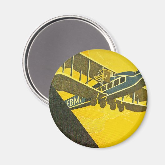 Beweging met de tijden magneet (Voorkant / Achterkant)