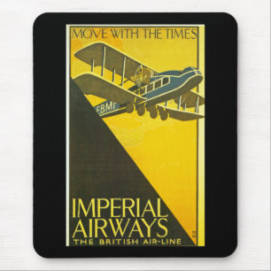 Beweging met de tijden muismat