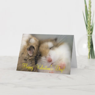 Beweging over Bob Valentijnsdag Feestdagen Kaart