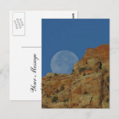 Beweging over de kliffen in Zion Briefkaart (Voorkant / Achterkant)