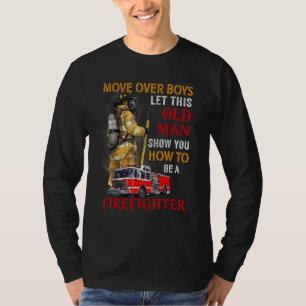 Beweging over jongens laat dit oude Show van het M T-shirt