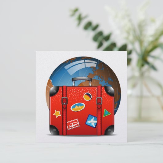 Beweging... Pensioen ... Kaart (Staand voorkant)