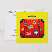 Beweging... Pensioen ... Uitnodiging (Voorkant / Achterkant)