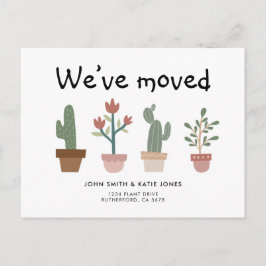 BEWEGING PLANTEN VERPLAATSEN BRIEFKAART