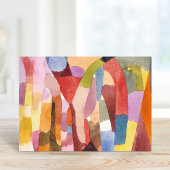 Beweging van gewelfde kamers | Paul Klee Kaart