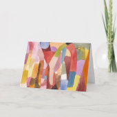 Beweging van gewelfde kamers | Paul Klee Kaart (Voorkant)