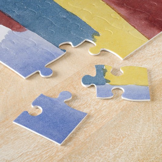 Beweging van gewelfde kamers | Paul Klee Legpuzzel (Zijkant)