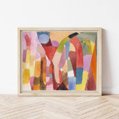 Beweging van gewelfde kamers | Paul Klee Poster