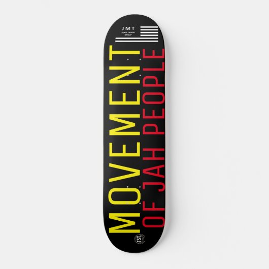 BEWEGING VAN JAH MENSEN SKATEBOARDS  / JMT USA (Voorkant)