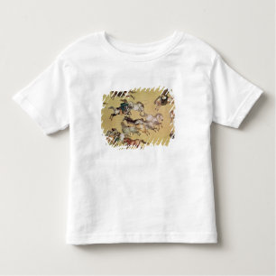 Beweging van keizer Qianlong detail van een Kinder Shirts