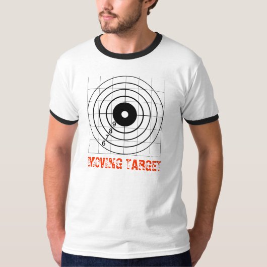 BEWEGING VAN TARGET Ringer Shirt voor jongens (Voorkant)