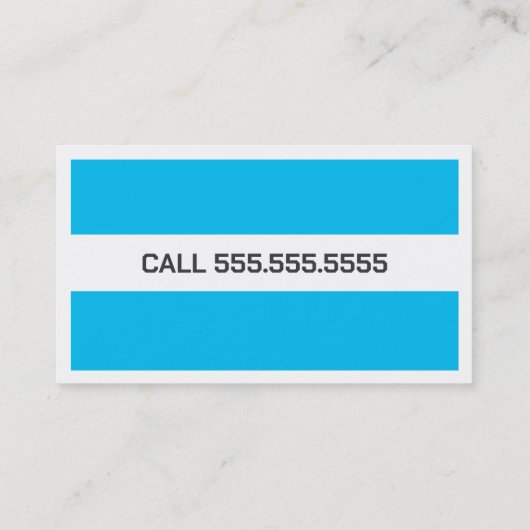 Beweging Visitekaartje (Achterkant)