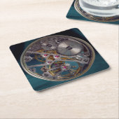 Beweging volgen kartonnen onderzetters (Schuin)