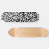 Beweging voor water v2 - Zwart op wit Persoonlijk Skateboard (Horizontaal)