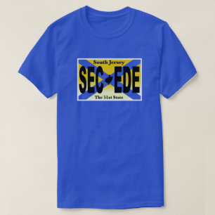 BEWEGING ZUID-JERSEY SECESION T-SHIRT