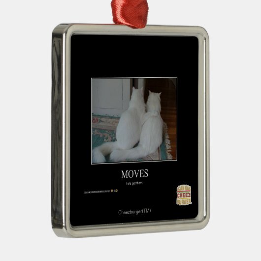 Bewegingen Metalen Ornament (Rechts)