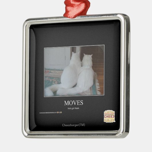 Bewegingen Metalen Ornament (Links)