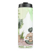 Bewegings- en Stillness Travel Mug Thermosbeker (Voorkant)
