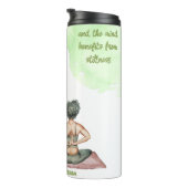 Bewegings- en Stillness Travel Mug Thermosbeker (Geroteerd rechts)