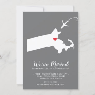 Bewegingsaankondiging   Staat MASSACHUSETTS Aankondiging