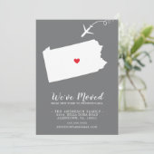 Bewegingsaankondiging | Staat Pennsylvania Aankondiging (Staand voorkant)