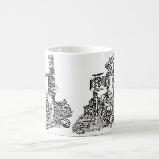 Bewegingsgrip en elektrisch Afbeelding Koffiemok (Center)