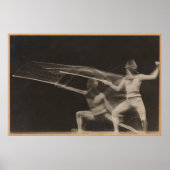  bewegingsonduidelijke foto van een encer (1906) poster (Voorkant)