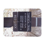 Bewegwijzering Towpath Trail, Cuyahoga Valley Nati Magneet (Horizontaal)