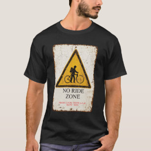 BEWEGWIJZERING VOOR NO RIDE ZONE T-SHIRT