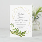 Beweide laat botanische geometrische Vrijgezellenf Kaart (Staand voorkant)