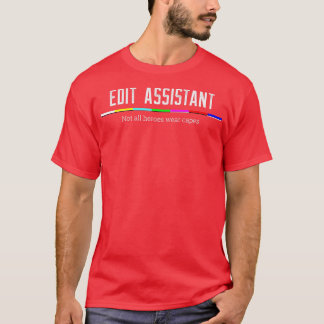 Bewerk assistent Niet alle helden draag kapjes 2 T-shirt