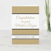 Bewerk de Initialen! Master's degree Afstuderen ka Kaart (Voorkant)