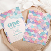 Bewerk de Zee Arch Mermaid Invitation Kaart