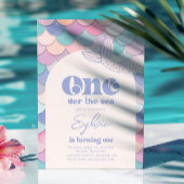Bewerk de Zee Arch Mermaid Invitation Kaart