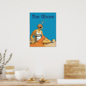Bewerk tekst bij het strand poster (Keuken)