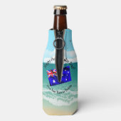 Bewerk Tekst die overeenkomt met Australia Day Fla Flesjeskoeler (Fles Achterkant)